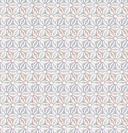 Seamless vector pattern. Background texture in geometric ornamental style.のイラスト素材