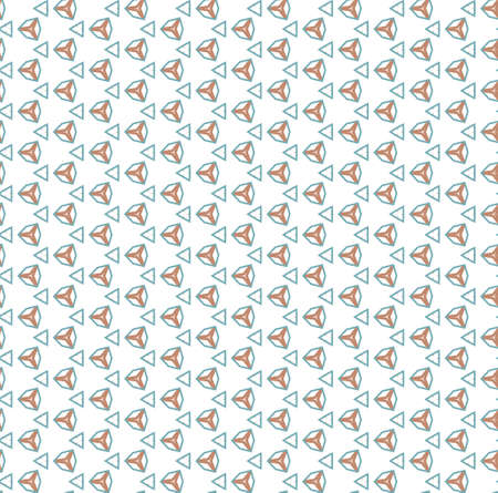 Abstract background texture in geometric ornamental style. Seamless design.のイラスト素材