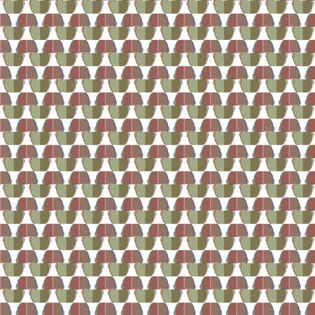 Seamless vector pattern. Background texture in geometric ornamental style.のイラスト素材