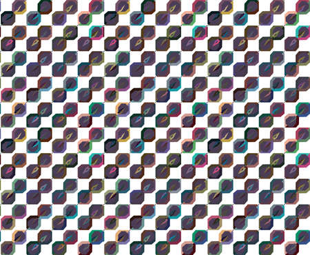 Seamless vector pattern. Background texture in geometric ornamental style.のイラスト素材