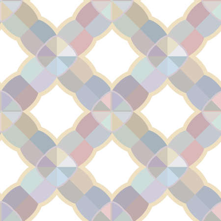 Seamless vector pattern. Background texture in geometric ornamental style.のイラスト素材