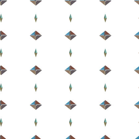 Seamless vector pattern. Background texture in geometric ornamental style.のイラスト素材