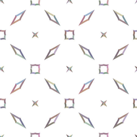 Seamless vector pattern. Background texture in geometric ornamental style.のイラスト素材