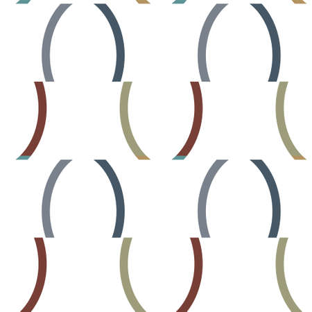 Seamless vector pattern. Background texture in geometric ornamental style.のイラスト素材