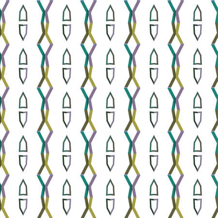 Seamless vector pattern. Background texture in geometric ornamental style.のイラスト素材