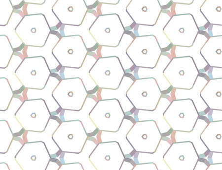 Seamless vector pattern. Background texture in geometric ornamental style.