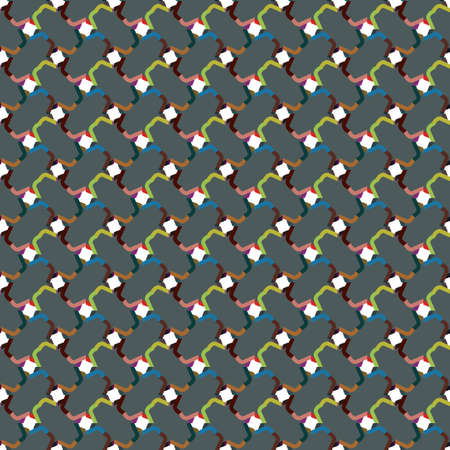 Seamless geometric ornamental vector pattern. Abstract background