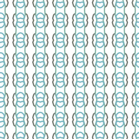 Geometric ornamental vector pattern. Seamless design texture.のイラスト素材