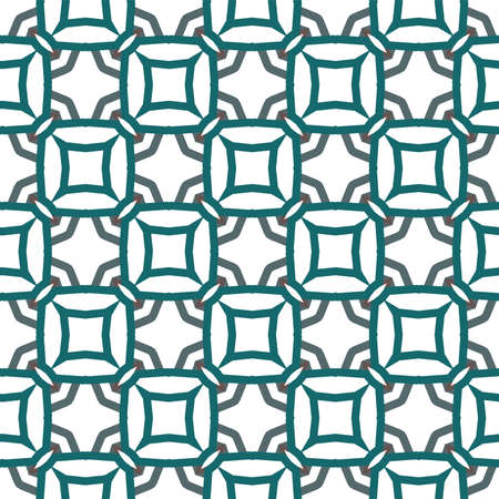 Geometric ornamental vector pattern. Seamless design texture.のイラスト素材