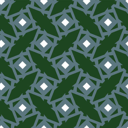 Geometric ornamental vector pattern. Seamless design texture.のイラスト素材