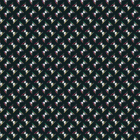 Seamless vector pattern. Background texture in geometric ornamental style.