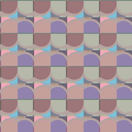 Seamless geometric ornamental vector pattern. Abstract background