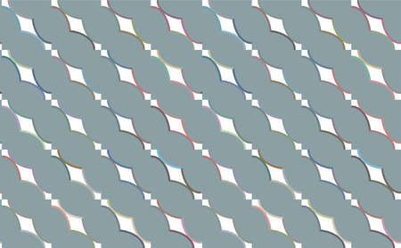 Seamless vector pattern in geometric ornamental styleのイラスト素材