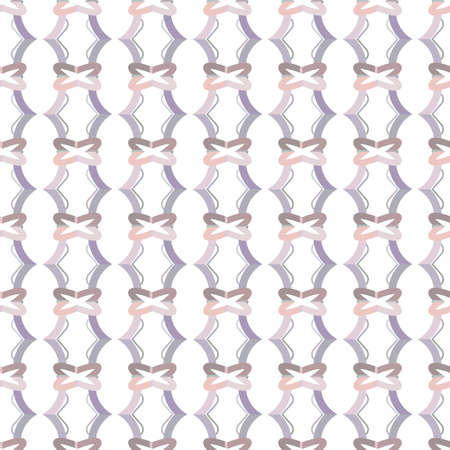 Seamless vector pattern in geometric ornamental style