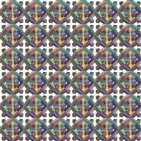 Abstract background texture in geometric ornamental style. Seamless design.