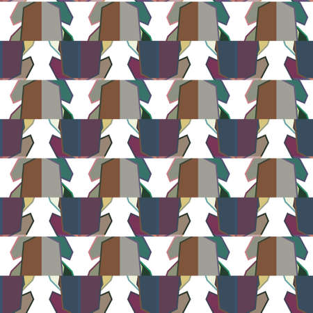 Abstract background texture in geometric ornamental style. Seamless design.