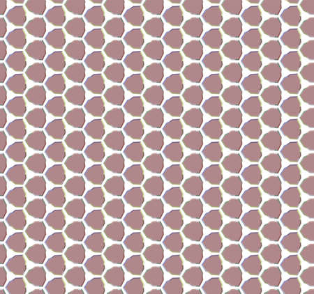 Seamless vector pattern in geometric ornamental style