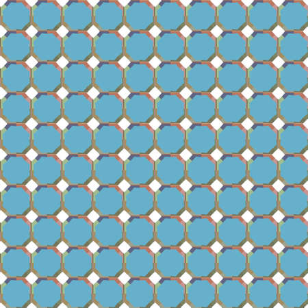 Seamless geometric ornamental vector pattern. Abstract background