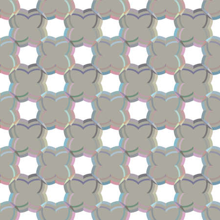Seamless geometric ornamental vector pattern. Abstract background