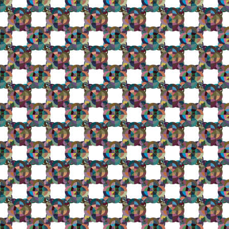 Geometric ornamental vector pattern. Seamless design texture.