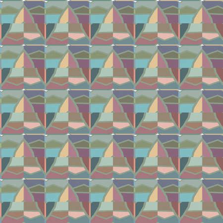 Geometric ornamental vector pattern. Seamless design texture.