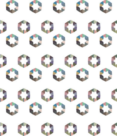 Geometric ornamental vector pattern. Seamless design texture.
