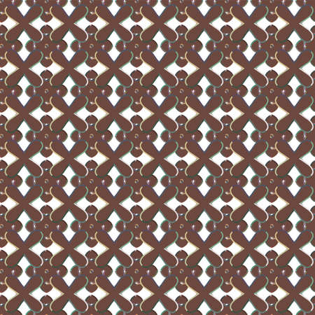 Abstract background texture in geometric ornamental style. Seamless design.のイラスト素材