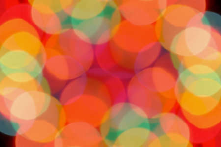 Defocused Christmas tree lights.の写真素材