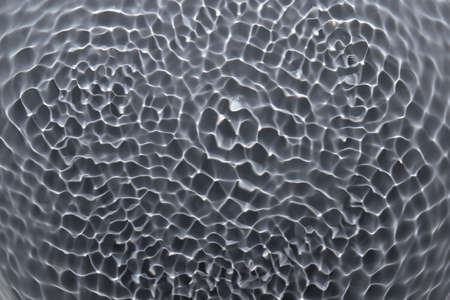 Regular water texture. The form of chladni on the water.の写真素材