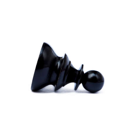 Chess pieces isolated on white backgroundの写真素材