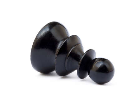 Chess pieces isolated on white backgroundの写真素材