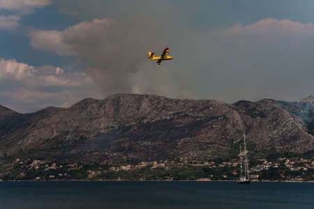 Fire in Cavtat