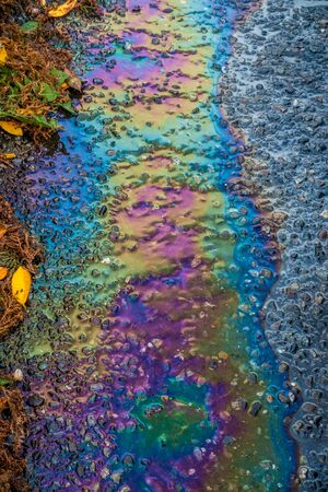 Irridescent colors background 2.の写真素材