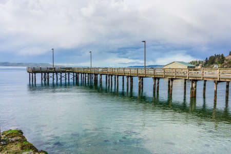 A view of the pier at Redondo Beach, Washigton.