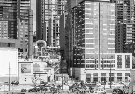 A view from above the Seattle waterfront.のeditorial素材