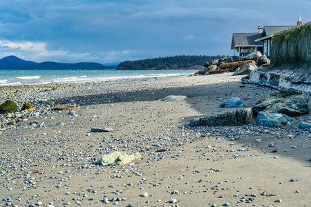 A view of West Beach in Oak Harbor, Washington.