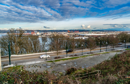 A view from the city.