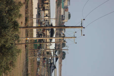 Cow farms in Athienouの写真素材