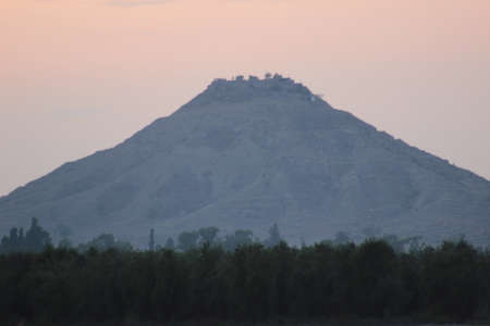 The hillの写真素材