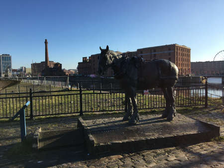 Liverpool city in Englandのeditorial素材