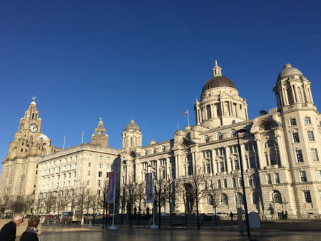 Liverpool city in Englandのeditorial素材