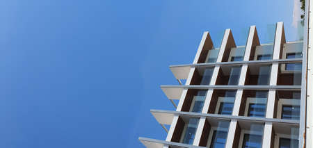 Tall building in Larnaca Cyprus