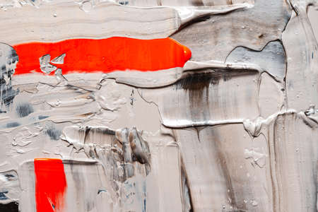 Abstract background. Oil acrylic paint. Thick brushstrokes. Colorful painting with copy space. Book cover posterの写真素材