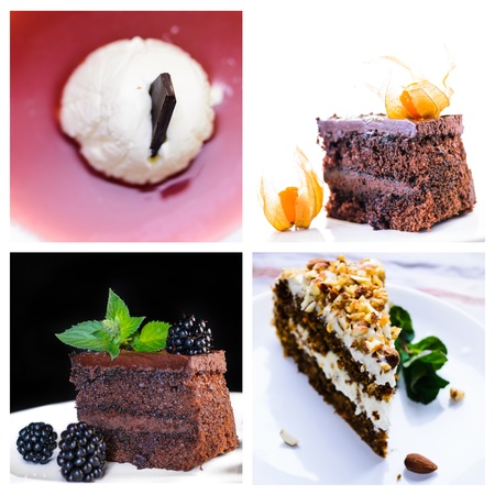 Food deserts collage の写真素材