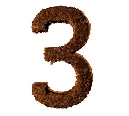 render of the number three
の写真素材