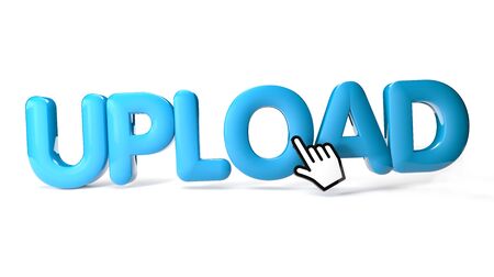 render of an upload icon