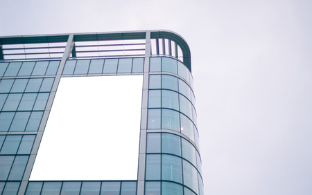Large billboard a facadeの写真素材