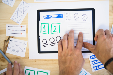 UX designers working