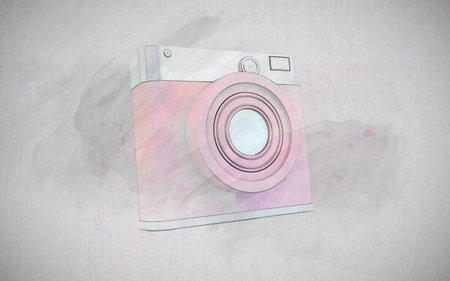 Minimal abstract background 3d rendering