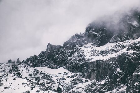 Misty Mountainの写真素材